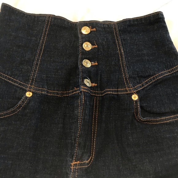 Hight wait denim skirt size L - Picture 2 of 5